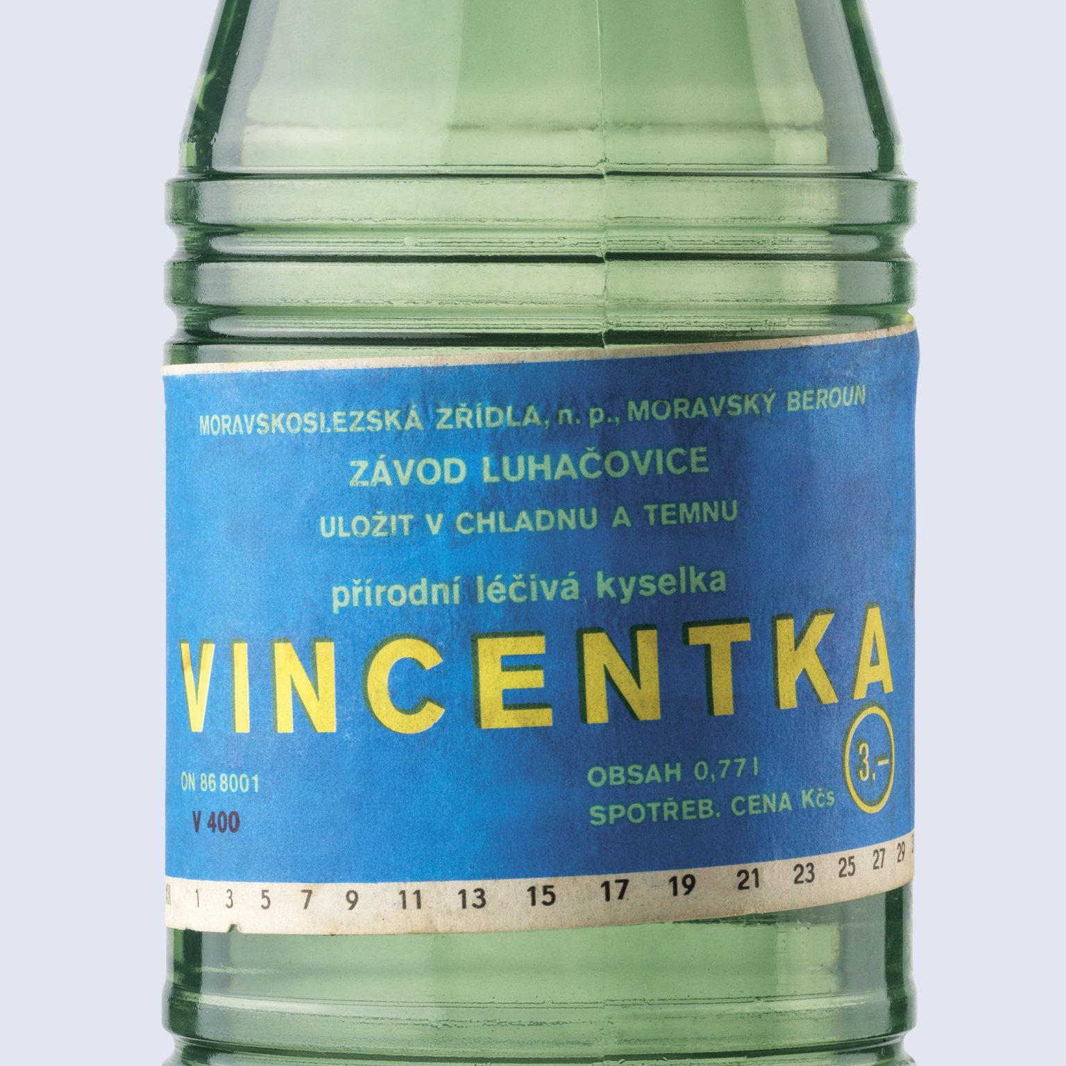 Change of the Vincentka bottling technology