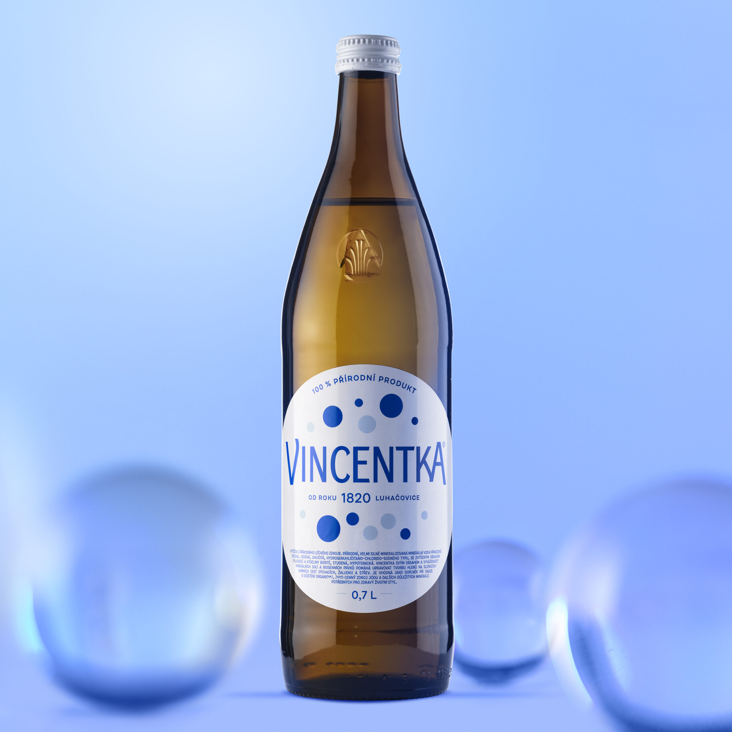 Vincentka mineral water